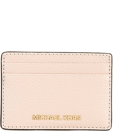 Michael Kors Jet Set Card Holder - Soft Pink | Dillard's