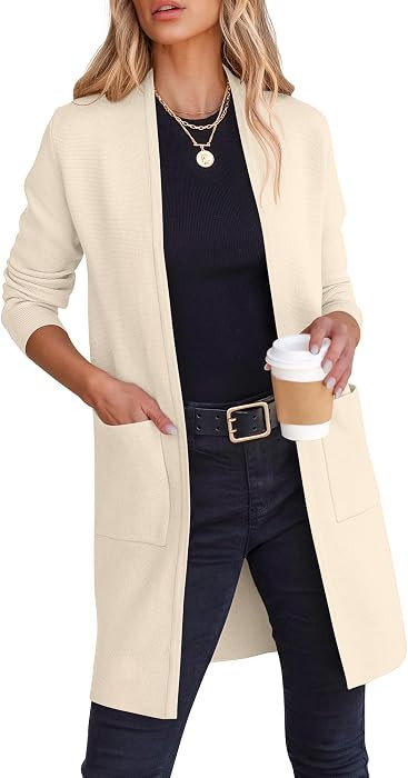 ANRABESS Cardigan Sweater for Women 2026 Fall Outfits | Amazon (US)