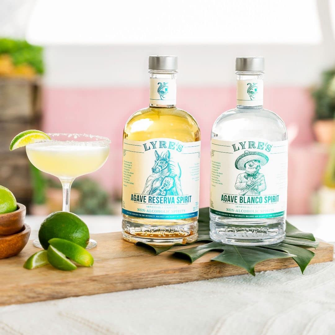 Amazon.com : Lyre's Agave Blanco Non-Alcoholic Spirit - Tequila Style | 23.7 Fl Oz : Grocery & Go... | Amazon (US)
