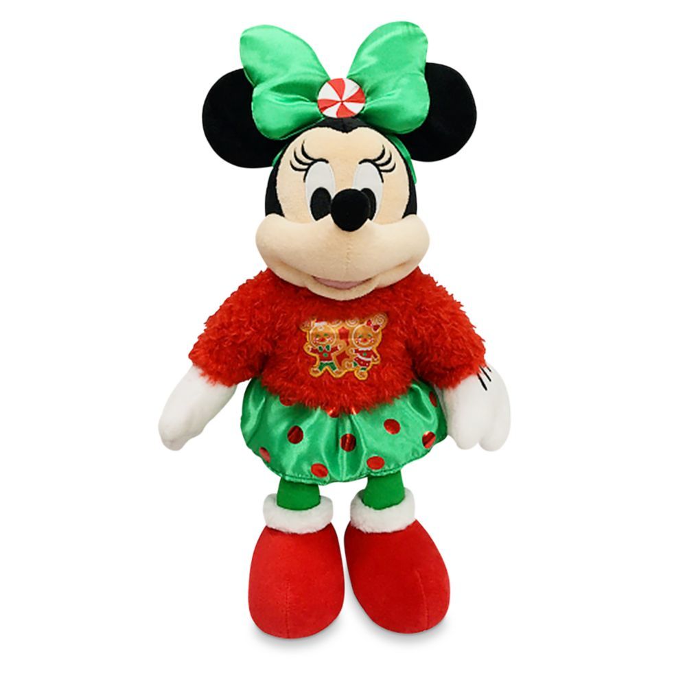 Minnie Mouse Holiday Plush – Medium 17'' | Disney Store