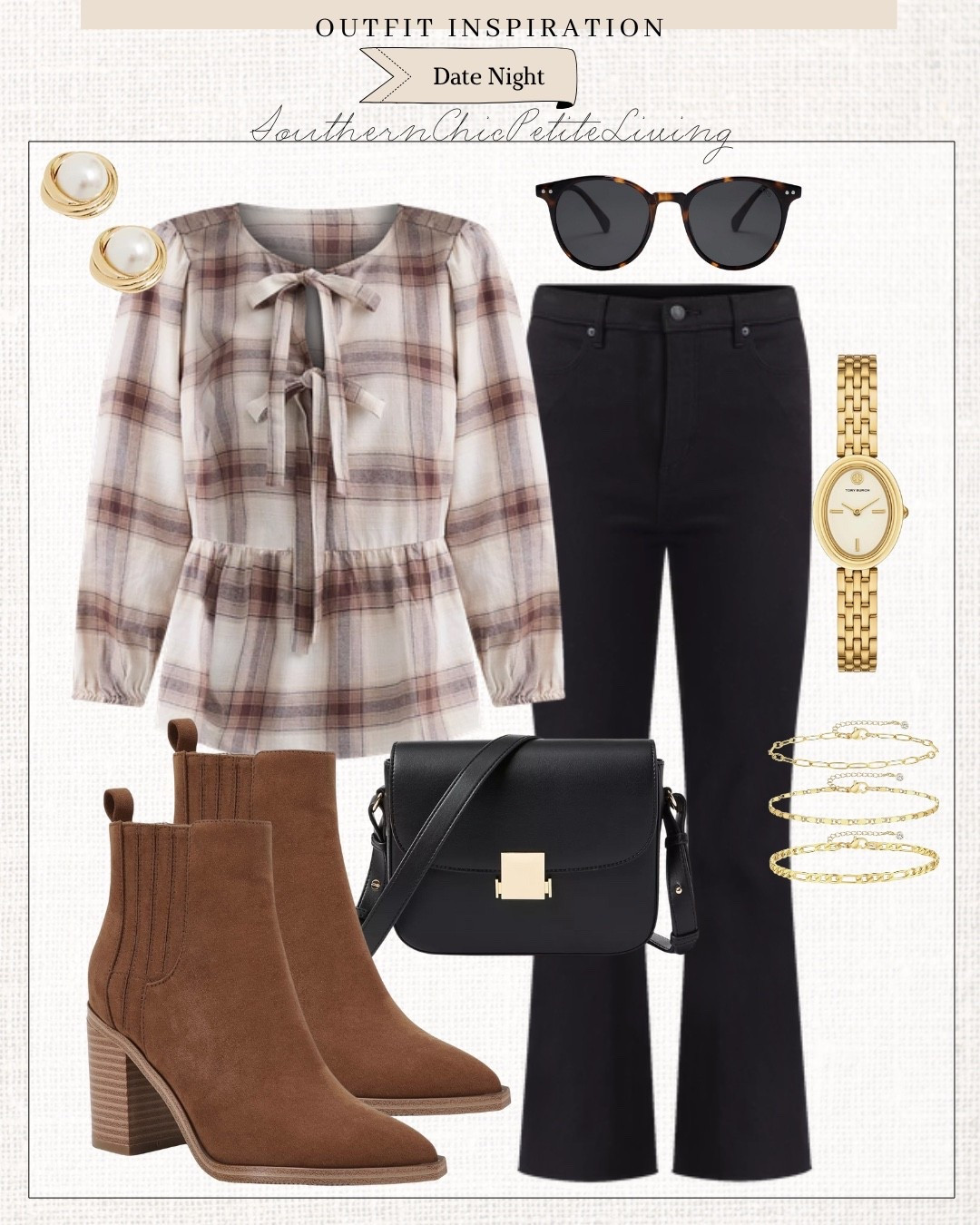 J Crew • Jeans • Chelsea Boots • Fall Outfit • Pumpkin Patch • Casual Outfit • Weekend Outfit • Teacher Outfit • Date Night Outfit • Petite • Plaid Top • Bows • Loft 

#LTKPetite #LTKOver40 #LTKFindsUnder50