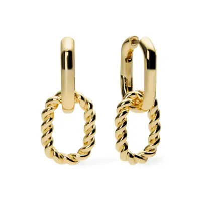 Ana Luisa Ash Double Hoop Earrings in Gold at Nordstrom | Nordstrom