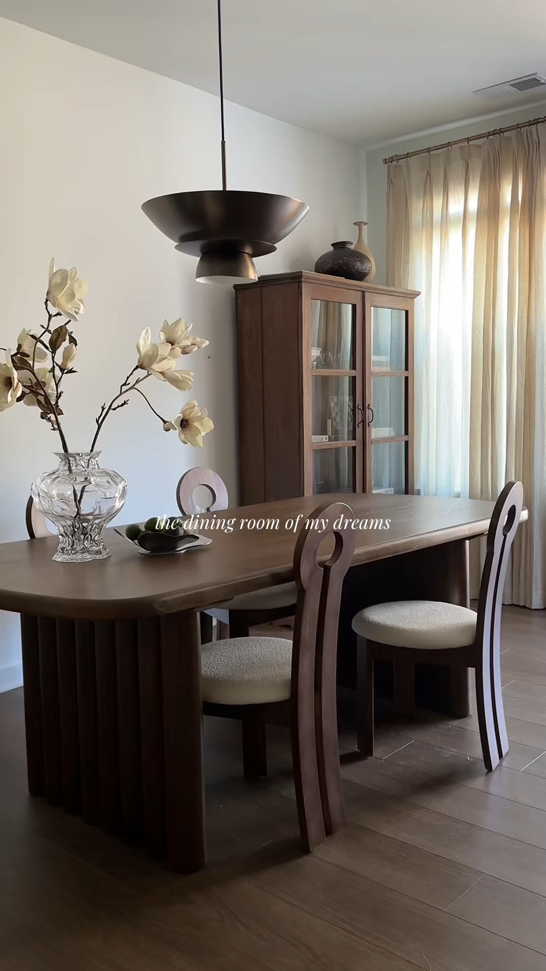 dining room update! cabinet is vintage but linked some others that I like! 

#LTKHome
