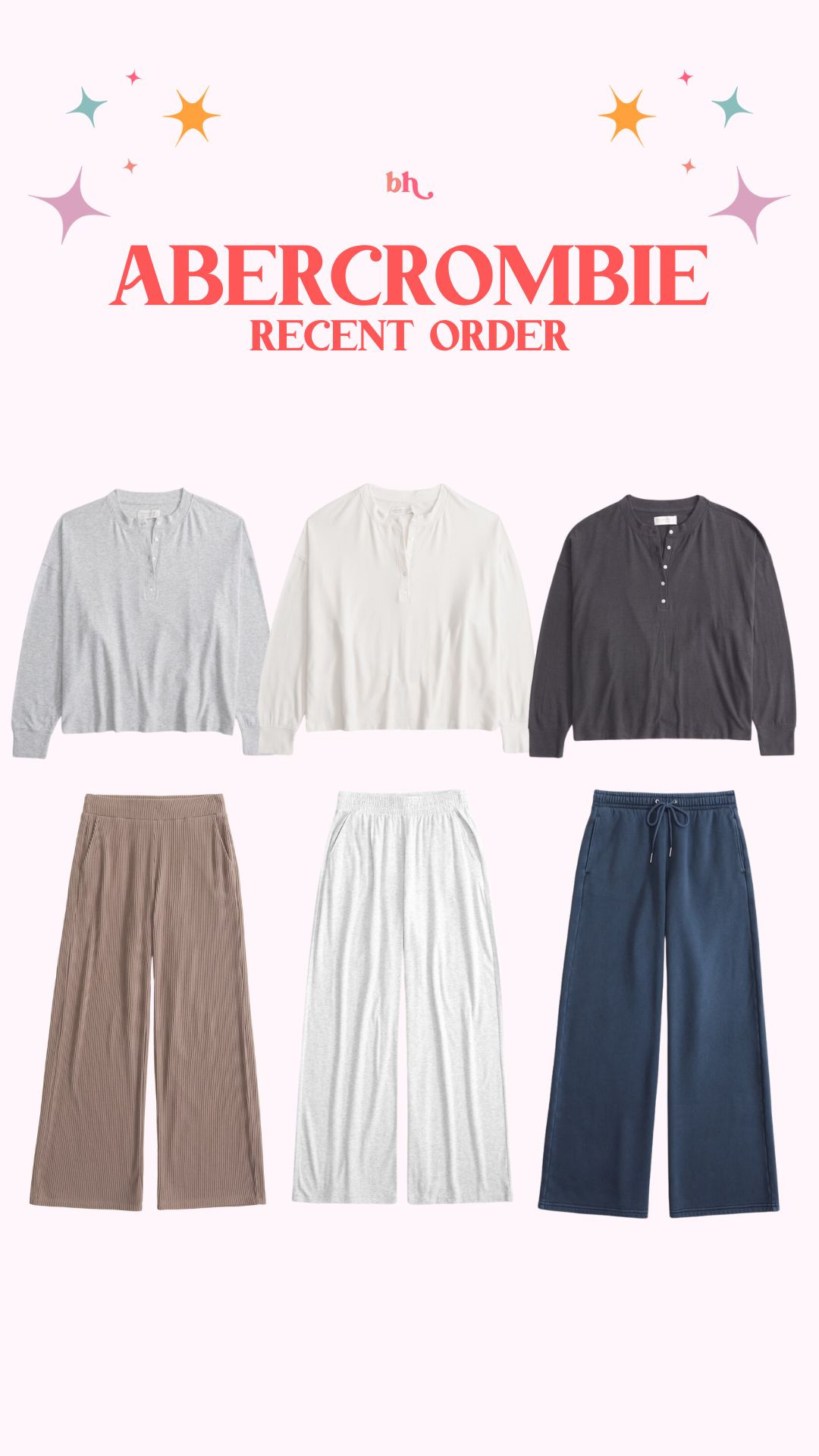 My Recent Abercrombie order! They have the best loungewear!!


two piece set, abercrombie finds, henley shirt, casual outfit, sweatpants, britt horton 

 #LTKMostLoved #LTKFindsUnder100 #LTKStyleTip