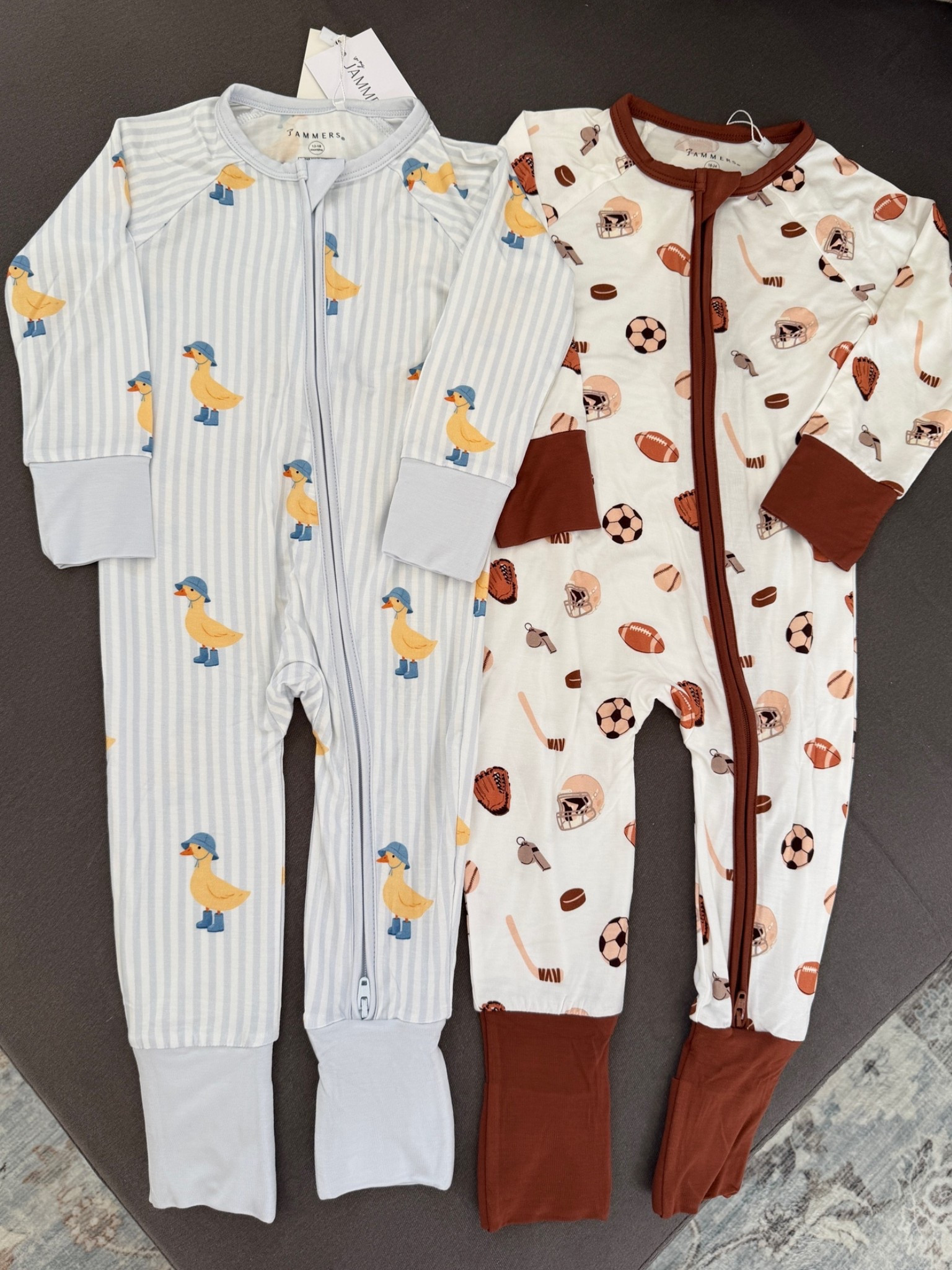 New @inmyjammers for baby boy are SO CUTE 🩵☔️⚽️🏈🏒

#LTKBaby #LTKKids