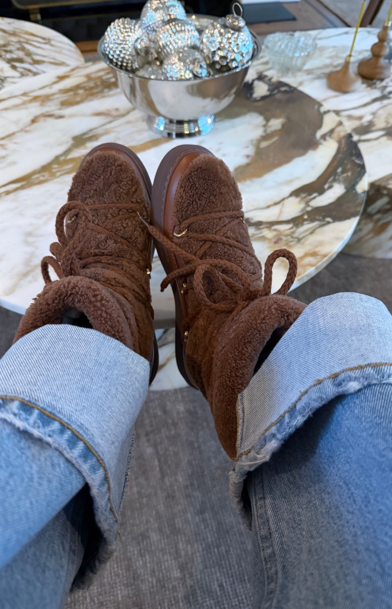 cozy boots for Christmas! Go up one size in this pair 

#LTKGiftGuide #LTKHoliday