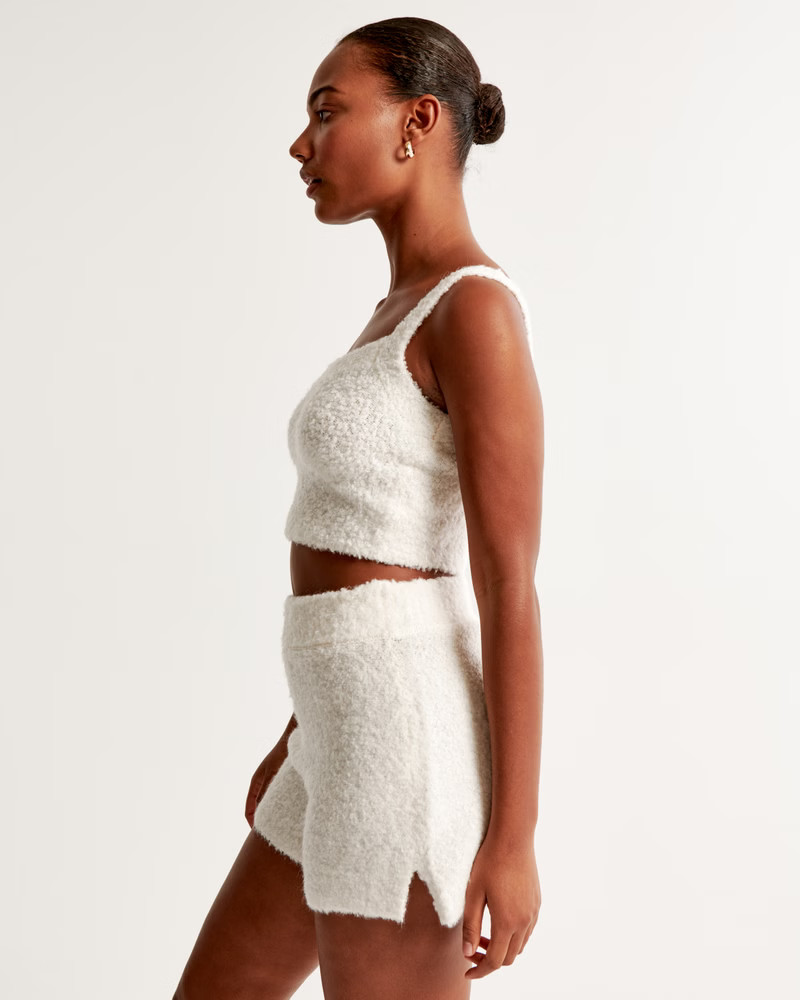 Women's Lounge Boucle Sweater Short | Women's Bottoms | Abercrombie.com | Abercrombie & Fitch (US)