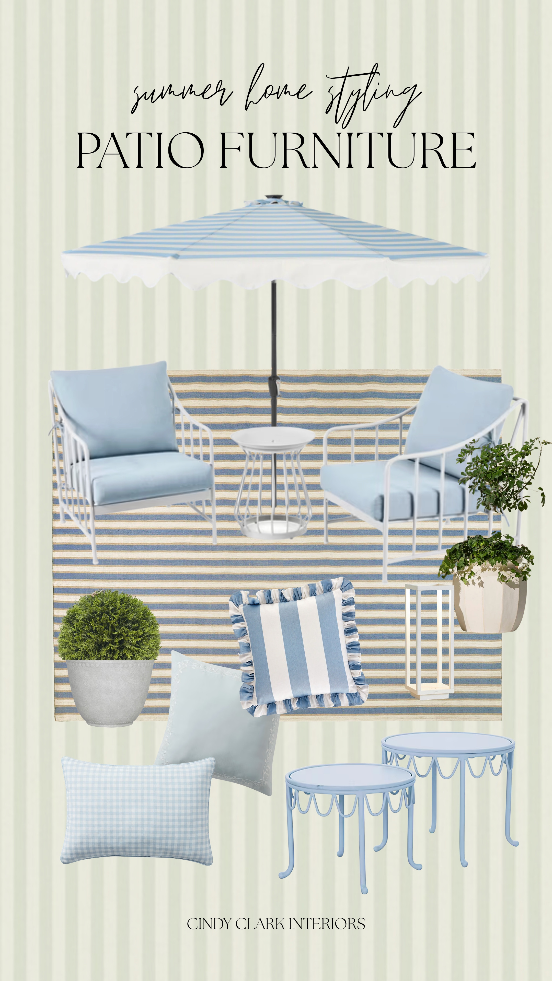 Bringing the blue and white trend to the outdoors! Love finding fun ways to style trends, and blue and white outdoors feels so polished and serene!

outdoor furniture, outdoor decor, outdoor chairs, outdoor conversation set, patio set, patio decor 

 #LTKHome