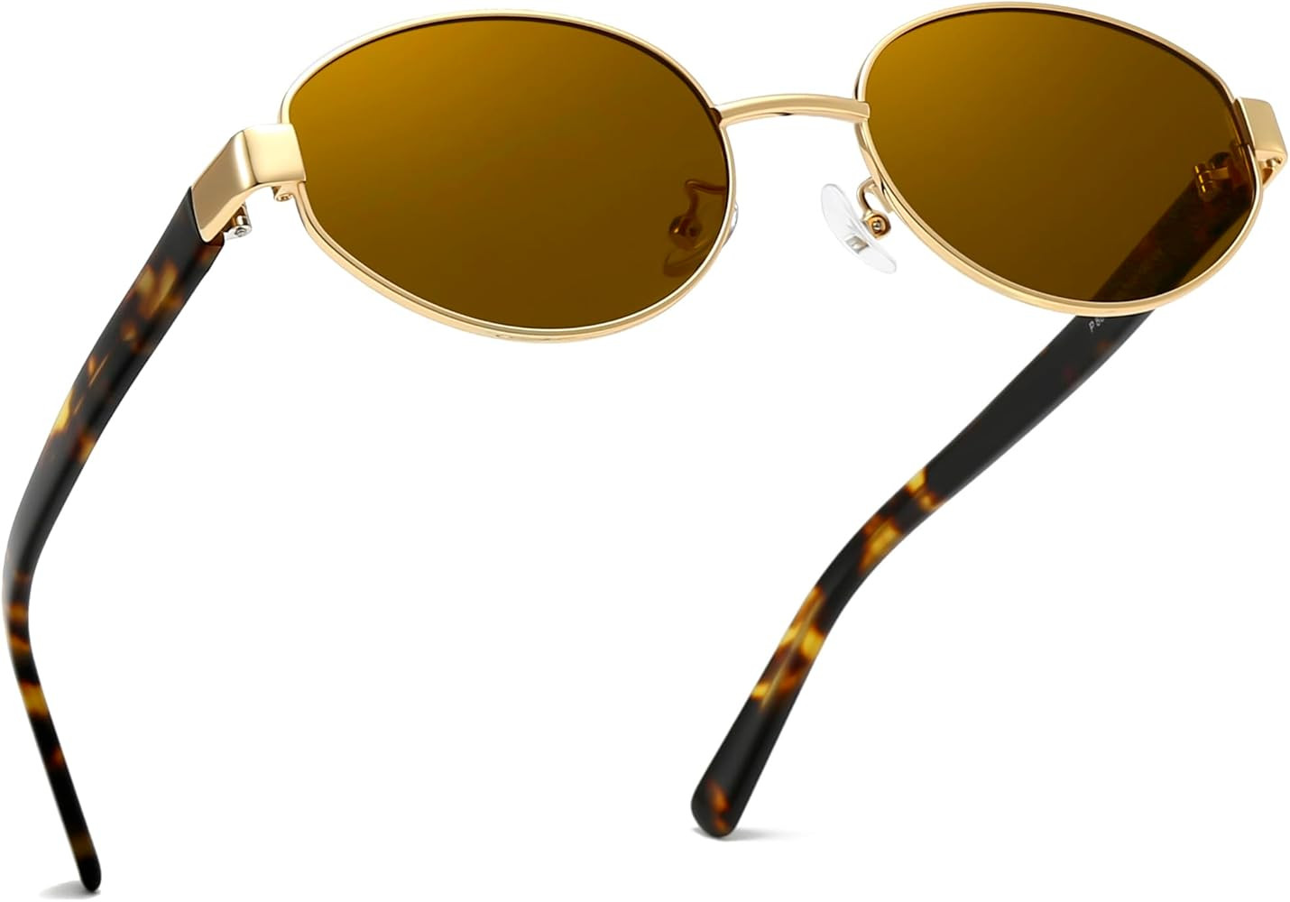 SUNGAIT Lentes de sol retro para mujer, lentes de sol polarizados ovalados, estilo moderno, lente... | Amazon (US)