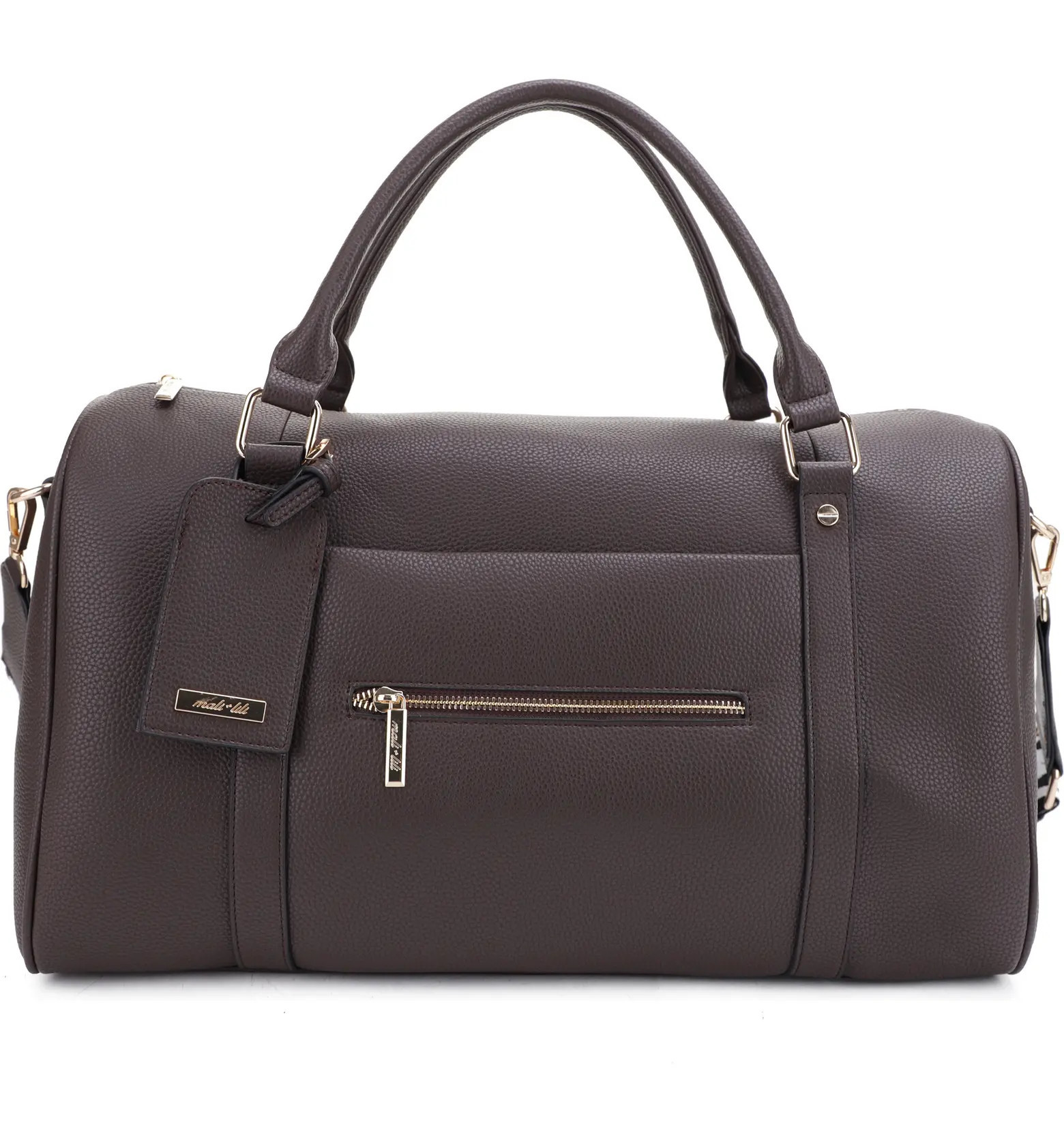 Amber Vegan Leather Overnight Duffle Bag | Nordstrom