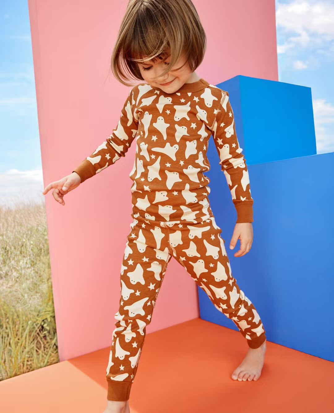 Kids Halloween Long John Pajama Set | Hanna Andersson