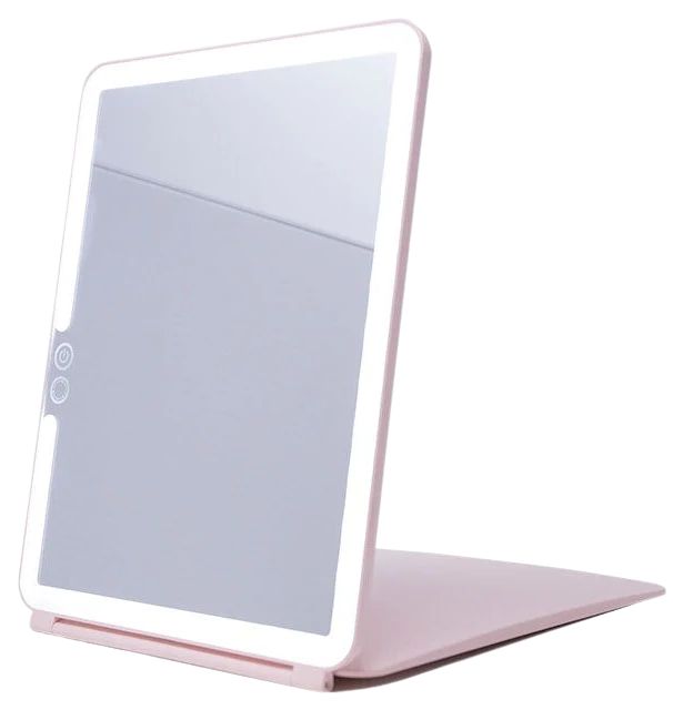 Reflect On Today Pink Large Folding Mirror | Pink Lily