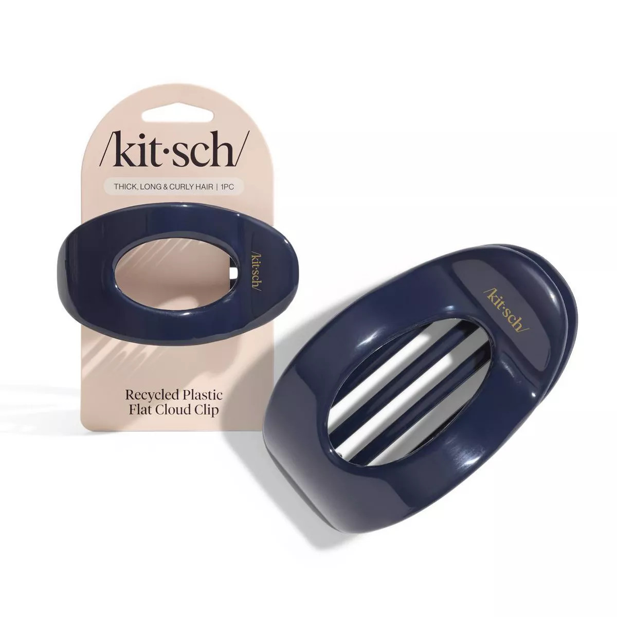 Kitsch-Mass Large Flat Cloud Hair Claw Clip - Blue Orchid | Target