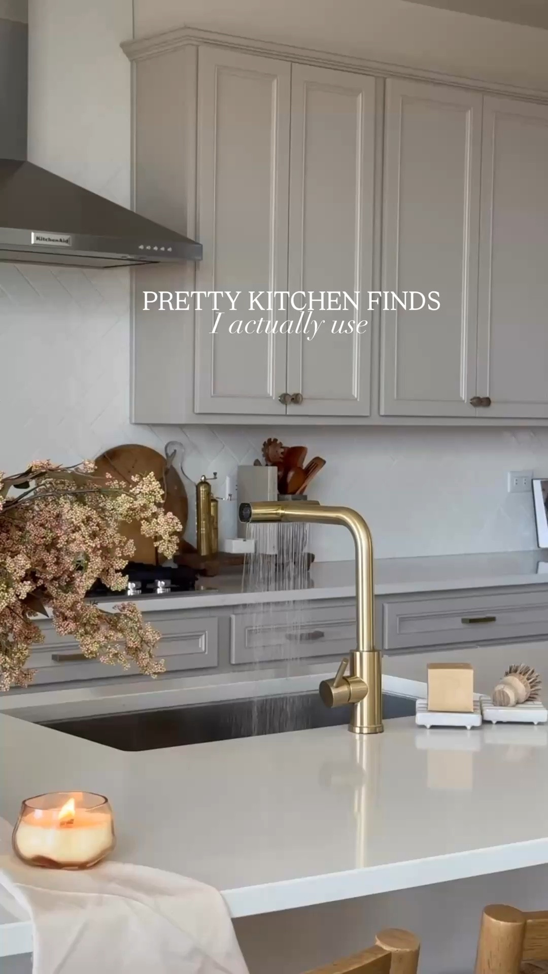 I’m  really picky with what I keep in my kitchen  & these I actually use every single day and still love seeing out 🤎 nothing just sits pretty, everything serves purpose and somehow still makes the countertops feel pulled together so beautifully 

#LTKHome #LTKU #LTKdayinmylife