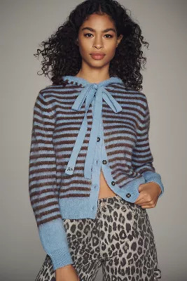 Damson Madder Ruthie Bonnet Cardigan Sweater | Anthropologie (US)