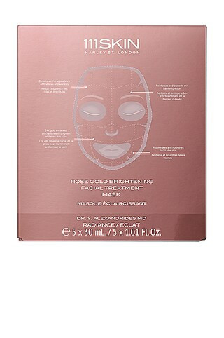 111Skin Rose Gold Brightening Facial Treatment Mask 5 Pack in Beauty: NA | FWRD 
