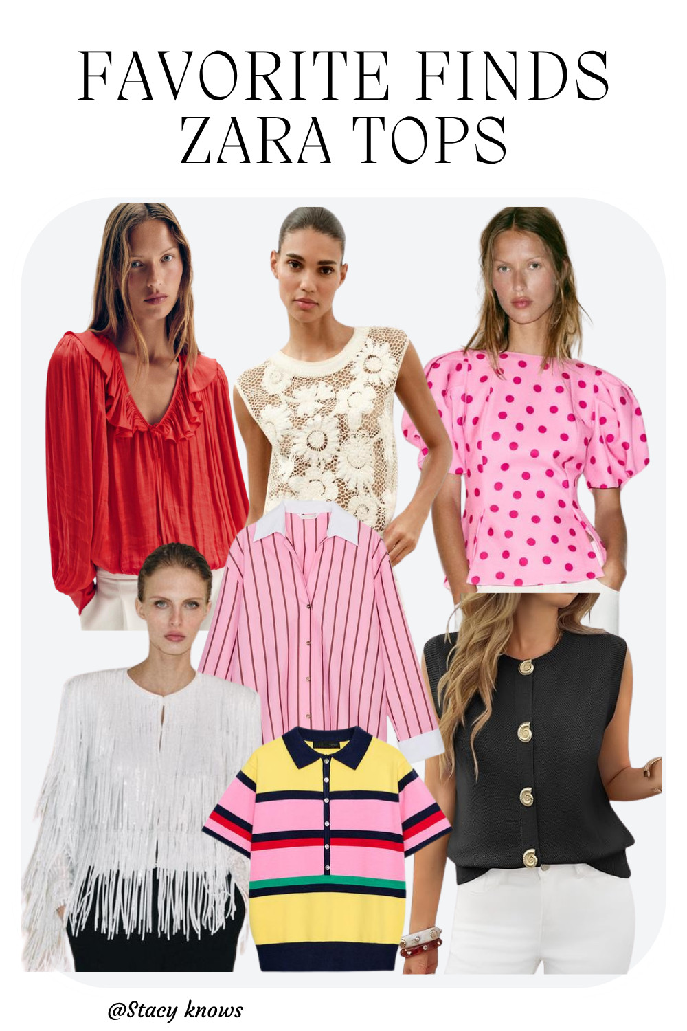 Zara has been absolutely crushing it with their new arrivals! 🎉 I went in for one thing and left with a whole new collection of favorite tops. From effortless linens and elevated basics to gorgeous statement blouses for date night, these pieces look way more expensive than they are.#ZaraFinds #ZaraHaul #ZaraTops #SummerBasics #LTKunder50 #EffortlessStyle #OOTD #ZaraNewIn #StreetStyleInspo 

 #LTKootd #LTKSeasonal #LTKOver40