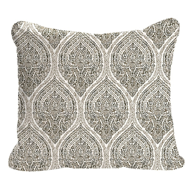 Andorra Umber Corded Outdoor Back Cushion | At Home