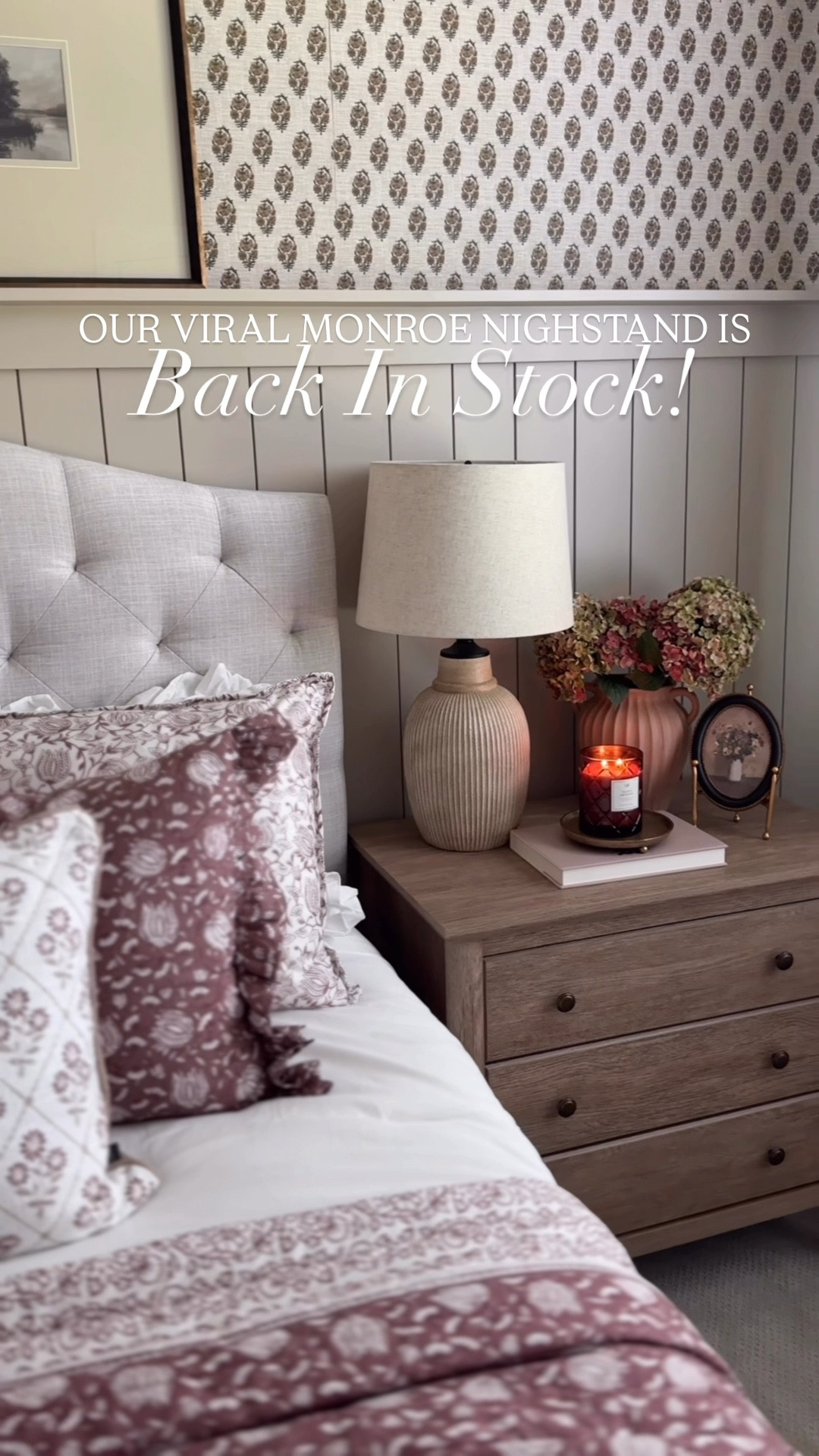 Our Monroe nightstand is back in stock! Only $178!!!!

#LTKSeasonal #LTKHome