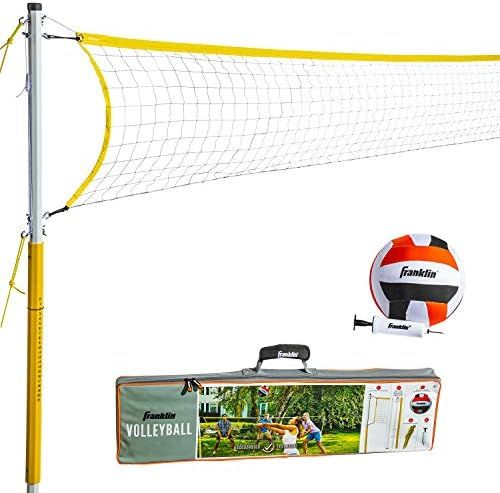 Franklin Sports Volleyball Net Sets - Backyard + Beach Portable Volleyball Set for Kids + Adults ... | Amazon (US)