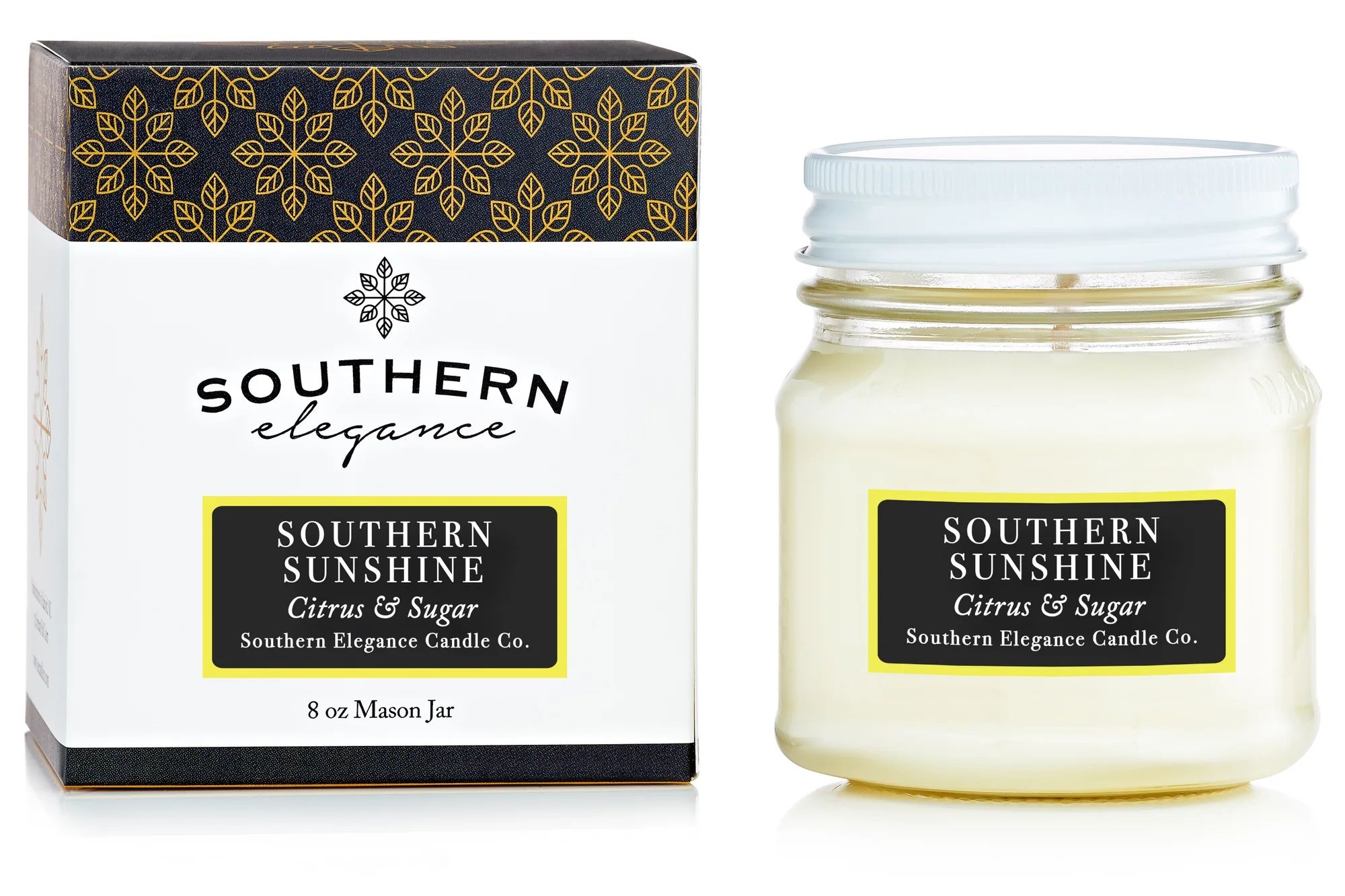 8 oz Mason Jar: All Signature Scents Candle Collection (Quick Order) | Southern Elegance Candle Company