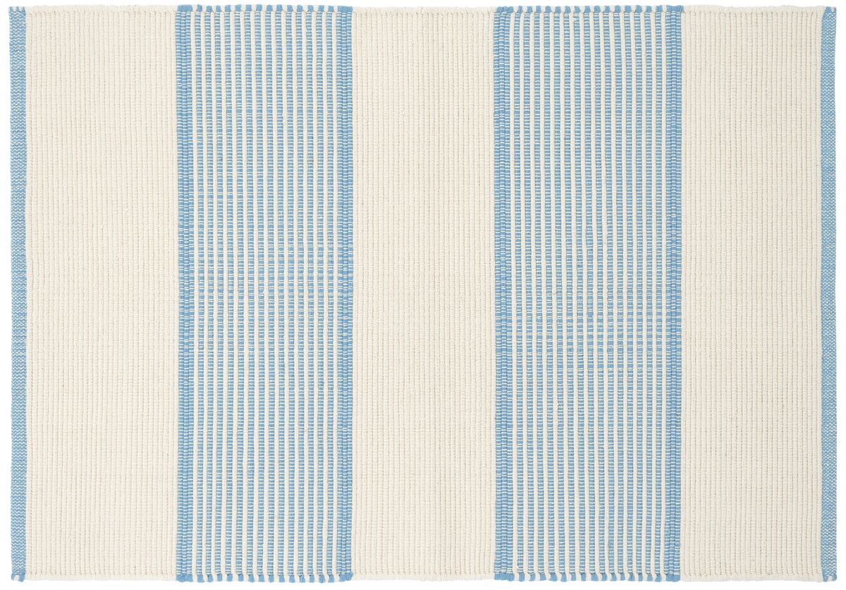 La Mirada Handwoven Rug, Asiatic Blue | One Kings Lane