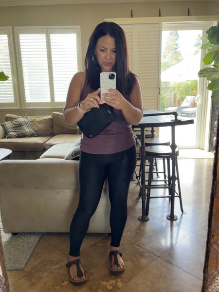 Details and thoughts on my textured leggings that are under $12, petite friendly, and come in extended sizes. Soccer mom uniform Walmart style

#LTKover40 #LTKfitness #LTKstyletip