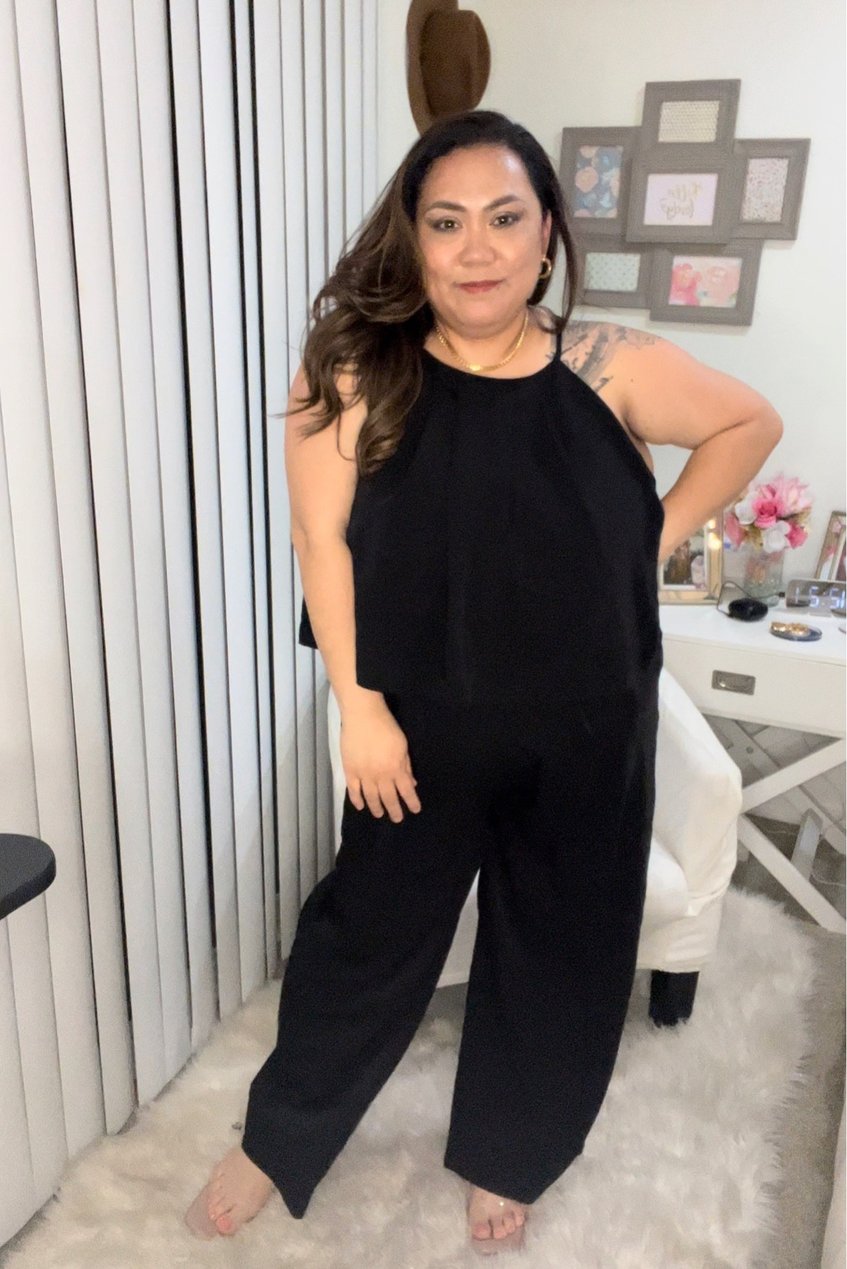 Petite friendly jumpsuit for the Spring #amazonfashion #amazonfinds #plussize 

#LTKcurves
