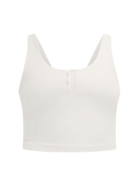 lululemon Align™ Ribbed Henley Tank Top *Light Support, A/B Cup | Women's Sleeveless & Tank Top... | lululemon (CA)