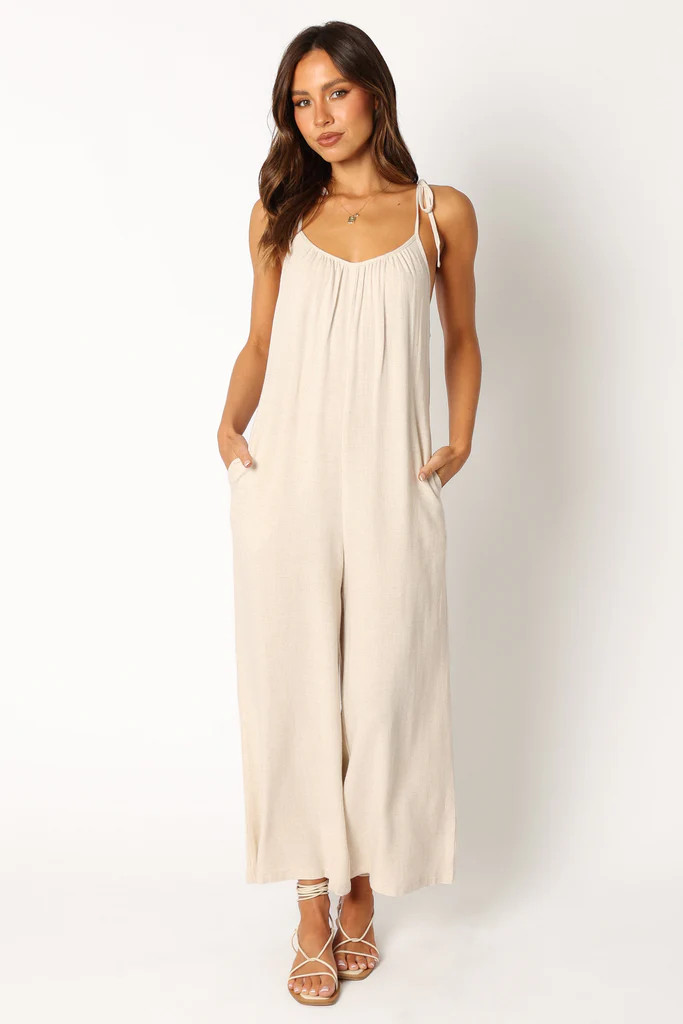 Margot Jumpsuit - Oatmeal | Petal & Pup (US)