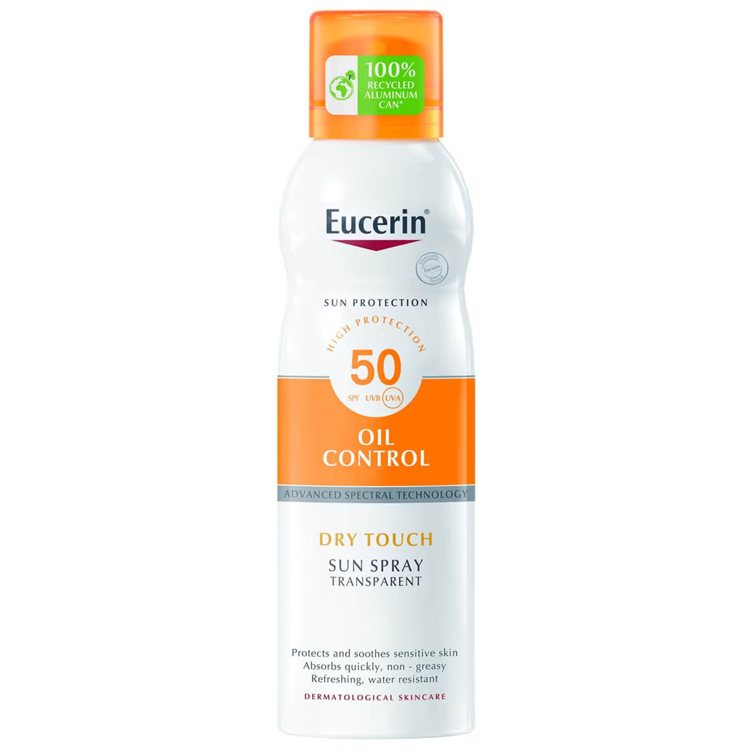 Eucerin Sensitive Protect Transparent Dry Touch Sun Spray SPF50 200ml | Look Fantastic (UK)
