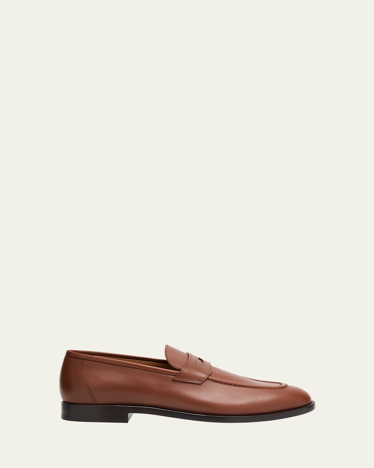 Sergio Leather Penny Loafers | Bergdorf Goodman