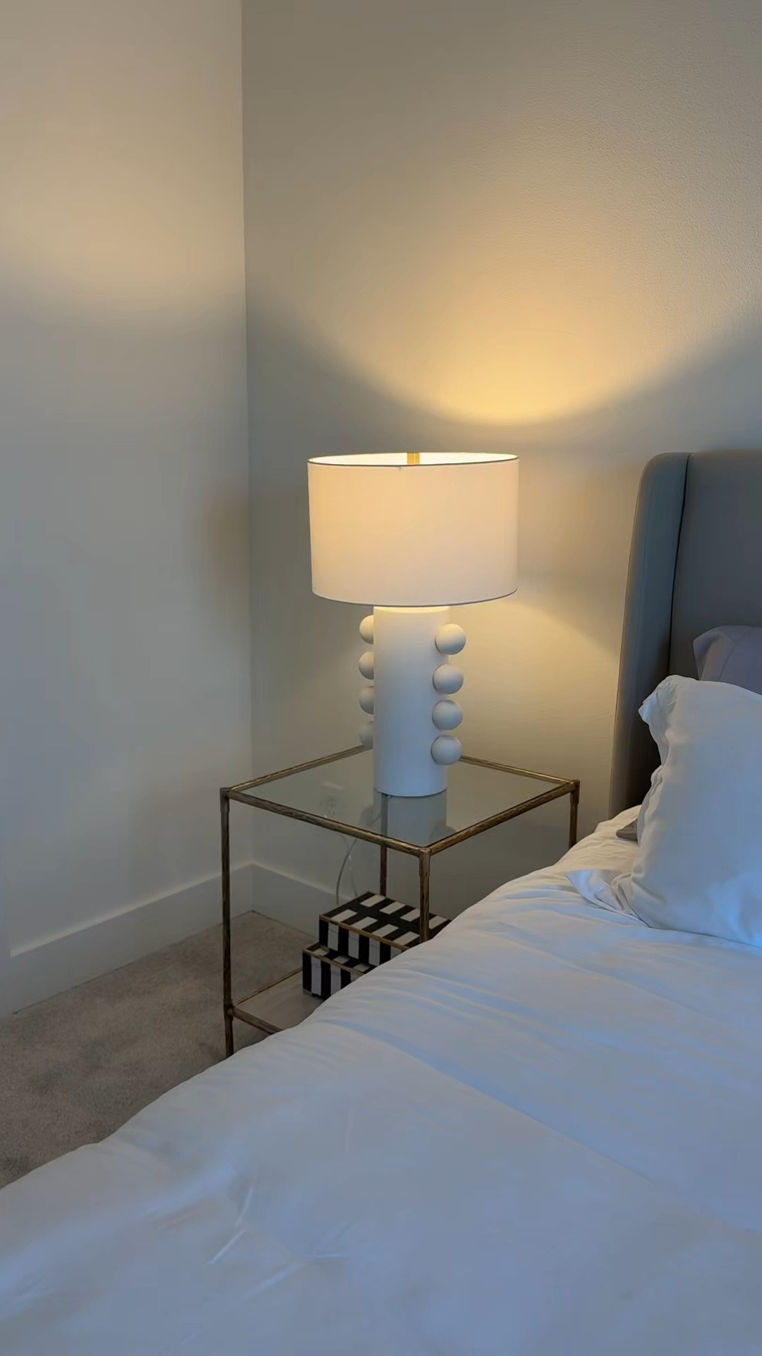 the nightstand moment that ties the whole guest bedroom together 🤍

the lamp and decorative boxes are doing the heavy lifting here, also linked some similar @wayfair finds that would work just as beautifully!

all linked and shoppable! 

#ad #wayfair #wayfairpartner

#LTKHome #LTKSaleAlert