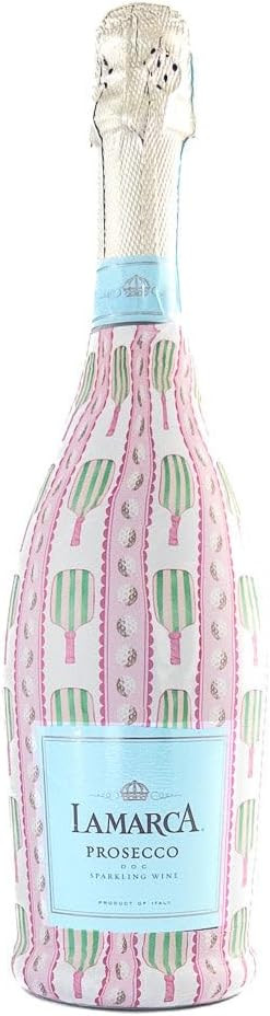 Beau Bottles Dinks and Drinks Custom Wine Label Wrap for La Marca 750ml Champagne Bottle - Person... | Amazon (US)