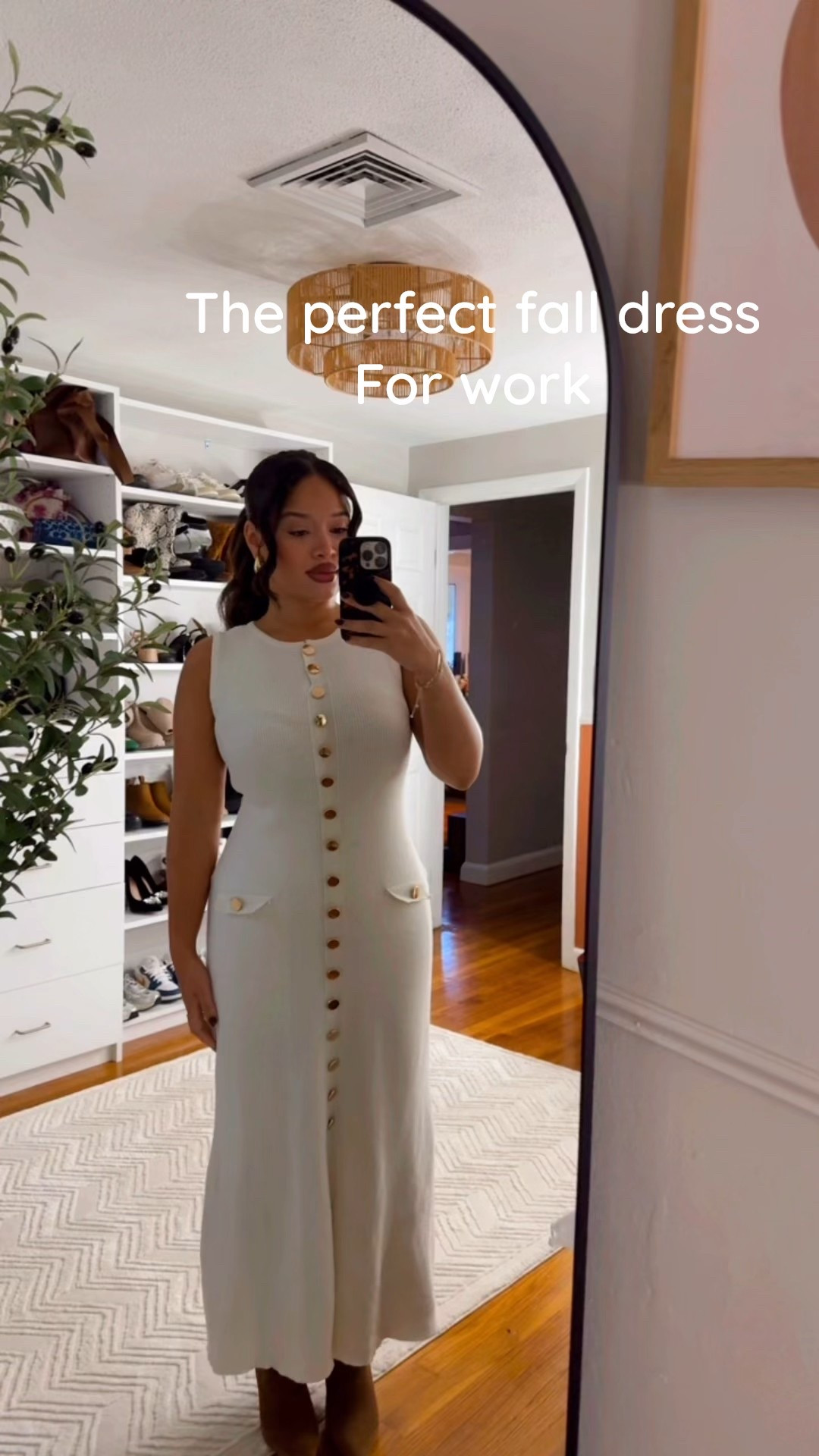 This dress is always a good idea it’s stretchy and comfortable and I love the gold buttons details on it ! 

#LTKWorkwear #LTKStyleTip #LTKFindsUnder50