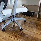Office Chair Mat, 47"×35"-2mm Thick, Chair Mat for Hardwood Floor, Desk Chair Mat, Floor Protectors  | Amazon (US)