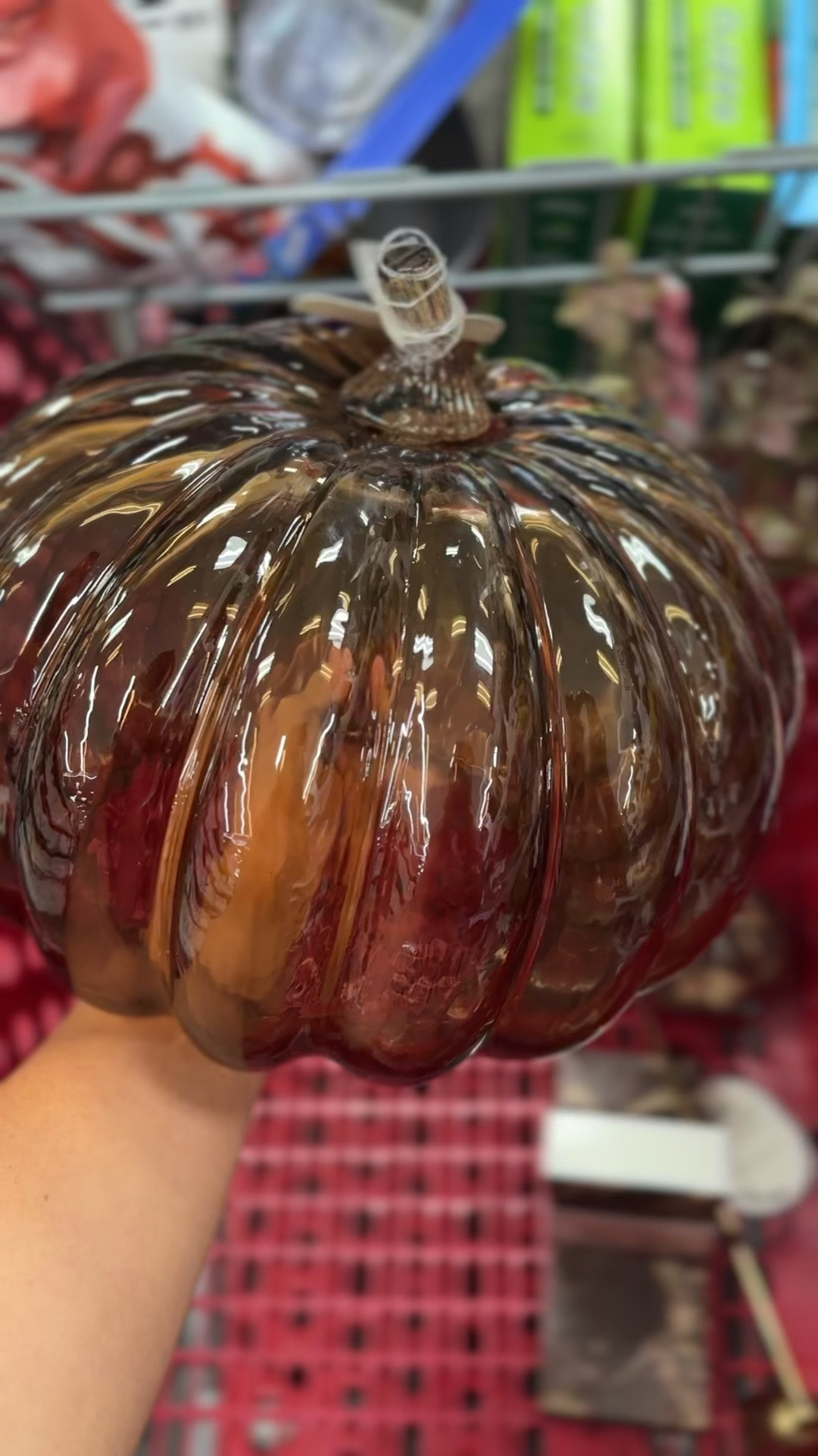 Target glass pumpkins 🎃 

#LTKHalloween #LTKFallSale #LTKSeasonal