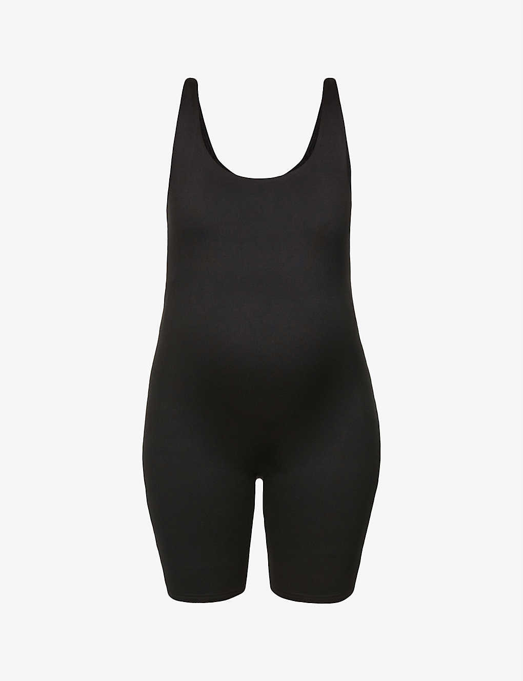 BUMPSUIT Maternity The Cindy scoop-neck stretch-woven unitard | Selfridges