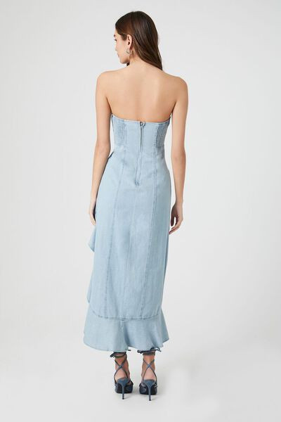 Denim High-Low Dress | Forever 21 (US)