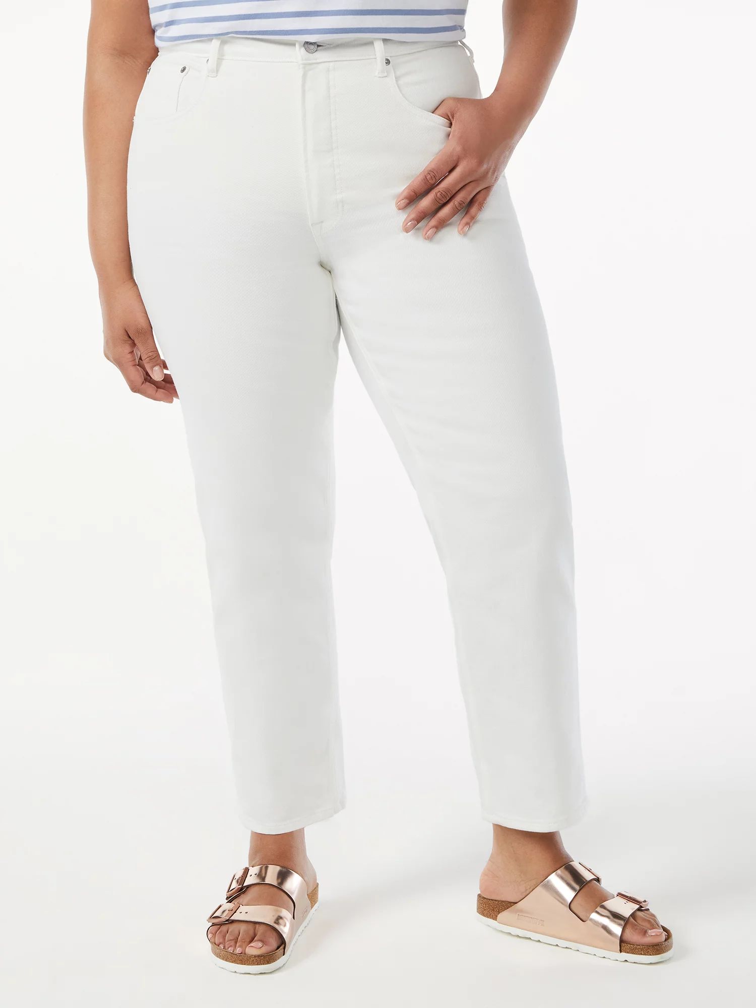 Free Assembly Women's Original 90's Straight Jeans | Walmart (US)