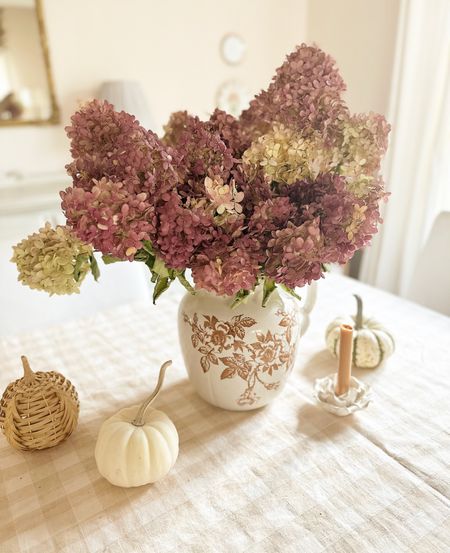 One of the best things about growing hydrangeas are styling them into your home! Virtually free and the most beautiful home decor! ✨🍂  

I also am obsessed with any brown transferware this time of year!! I cherish these vases, and I have picked out so many cute ones for you today! Please buy them before I do! 😂🤎✨

#LTKSeasonal #LTKhome