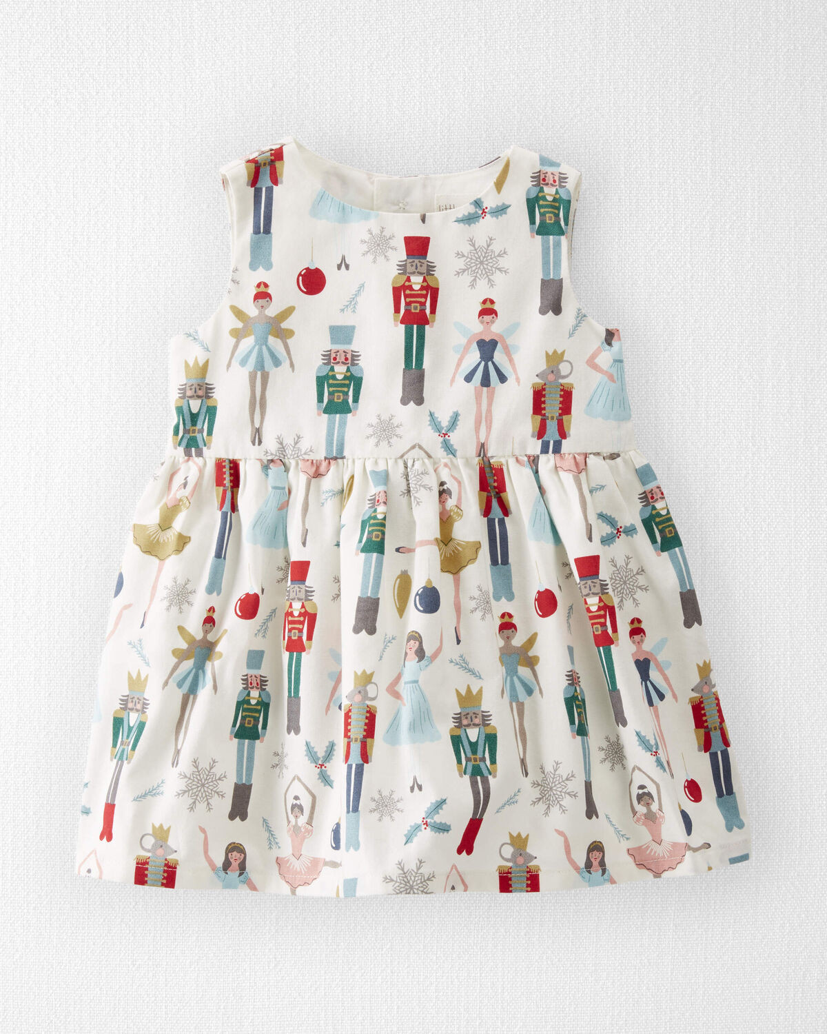 Baby Organic Cotton Dress in Holiday Nutcracker - Little Planet | Carter's | Carter's Inc