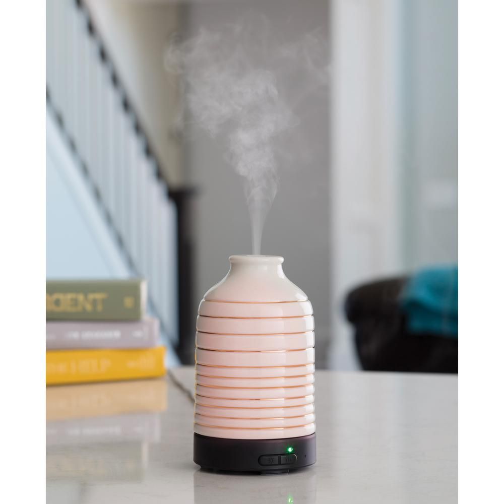 9.3 in Serenity Ultrasonic Essential Oil Diffuser | The Home Depot