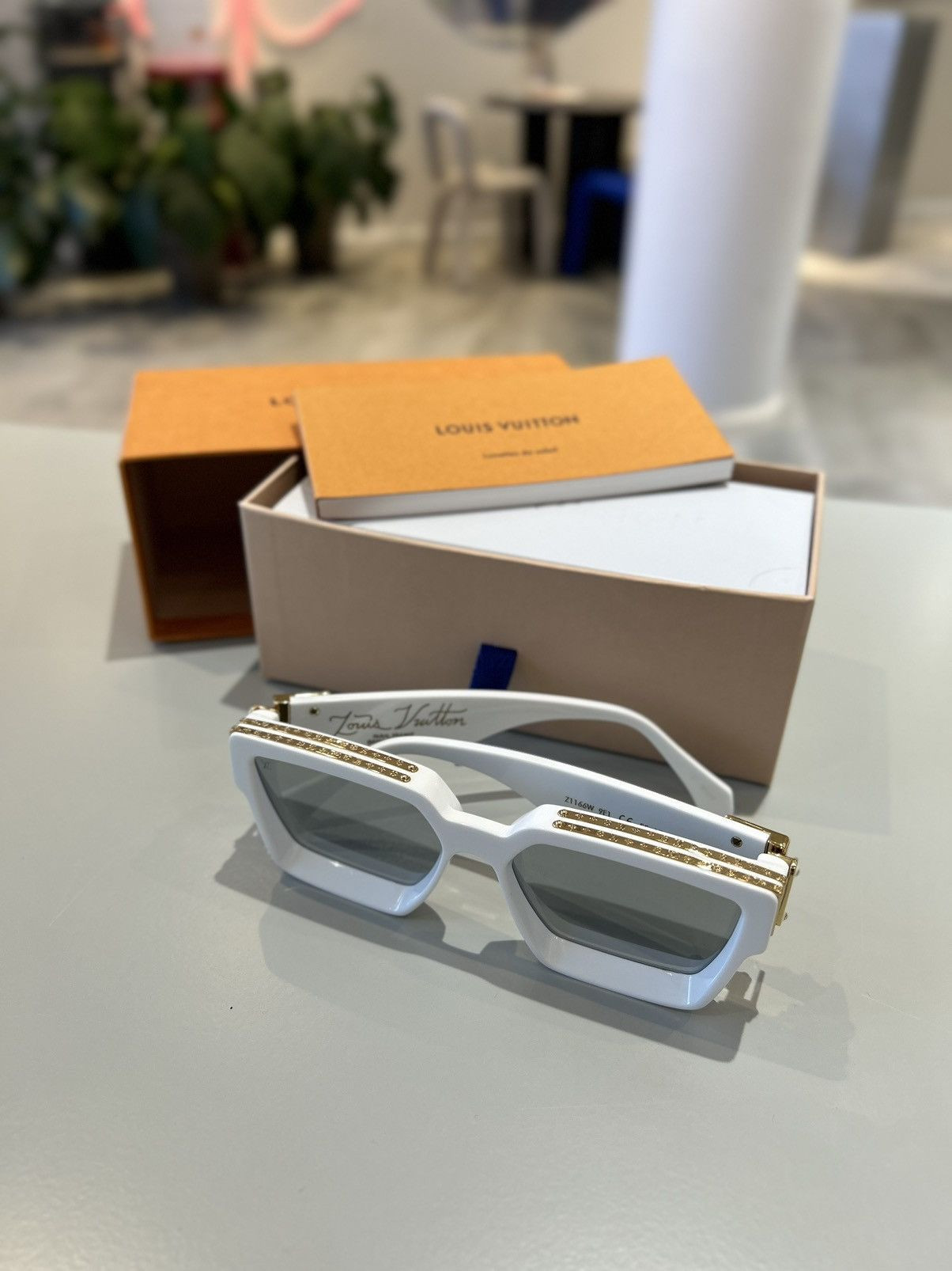 Louis Vuitton Louis Vuitton 1.1 Millionaires Sunglasses White | Grailed | Grailed
