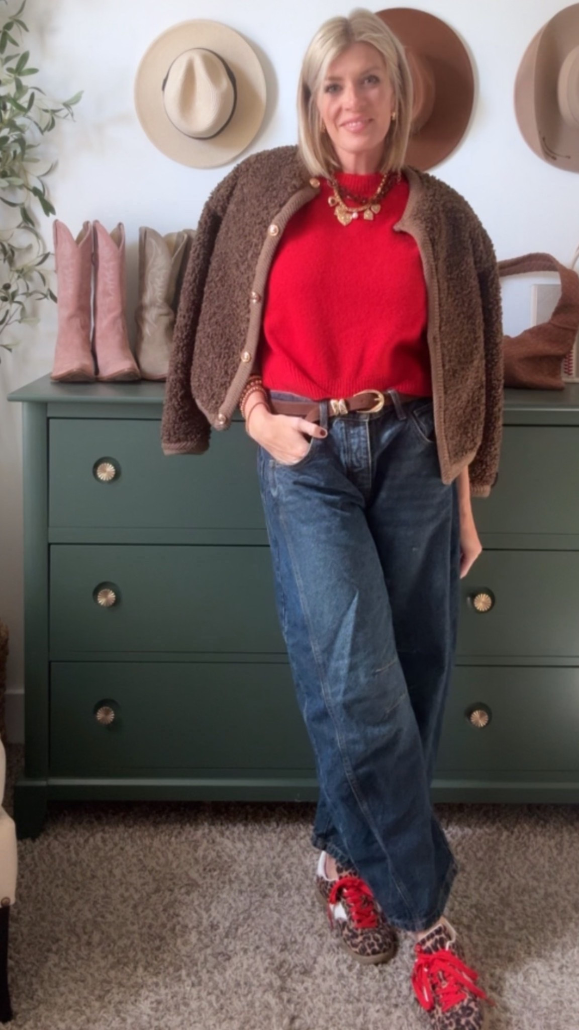 Red sweater
Holiday outfit
Abercrombie 
Black Friday deals

#LTKOver40 #LTKHoliday #LTKSeasonal