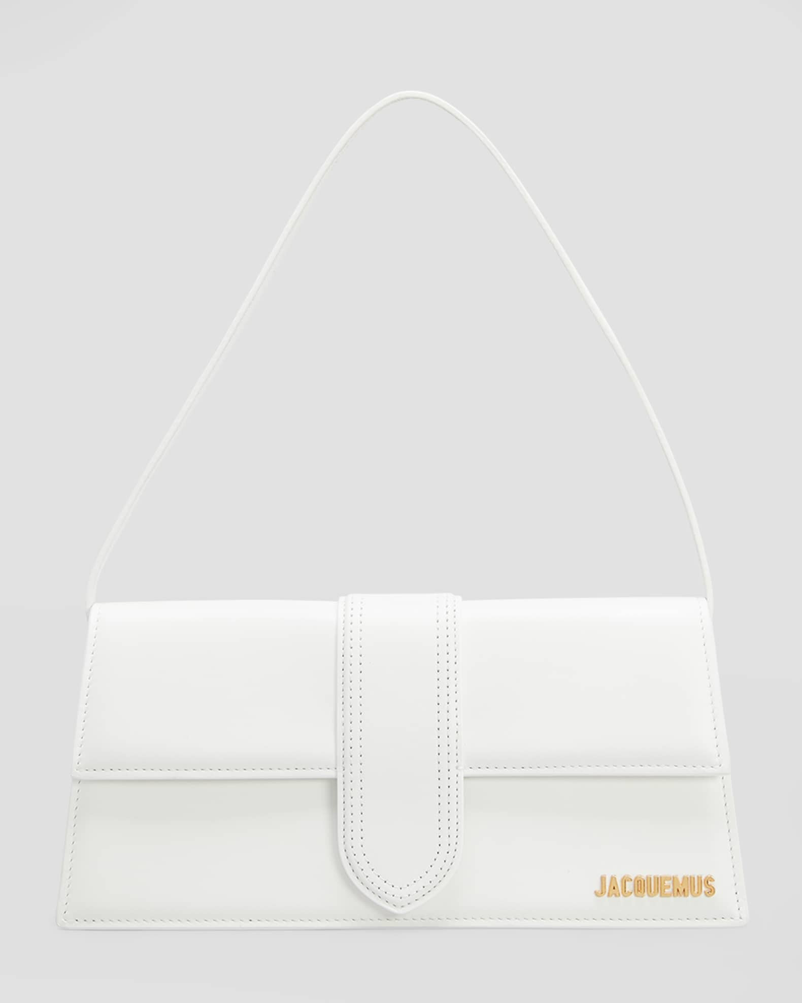 Jacquemus Le Bambino Long Leather Shoulder Bag | Neiman Marcus