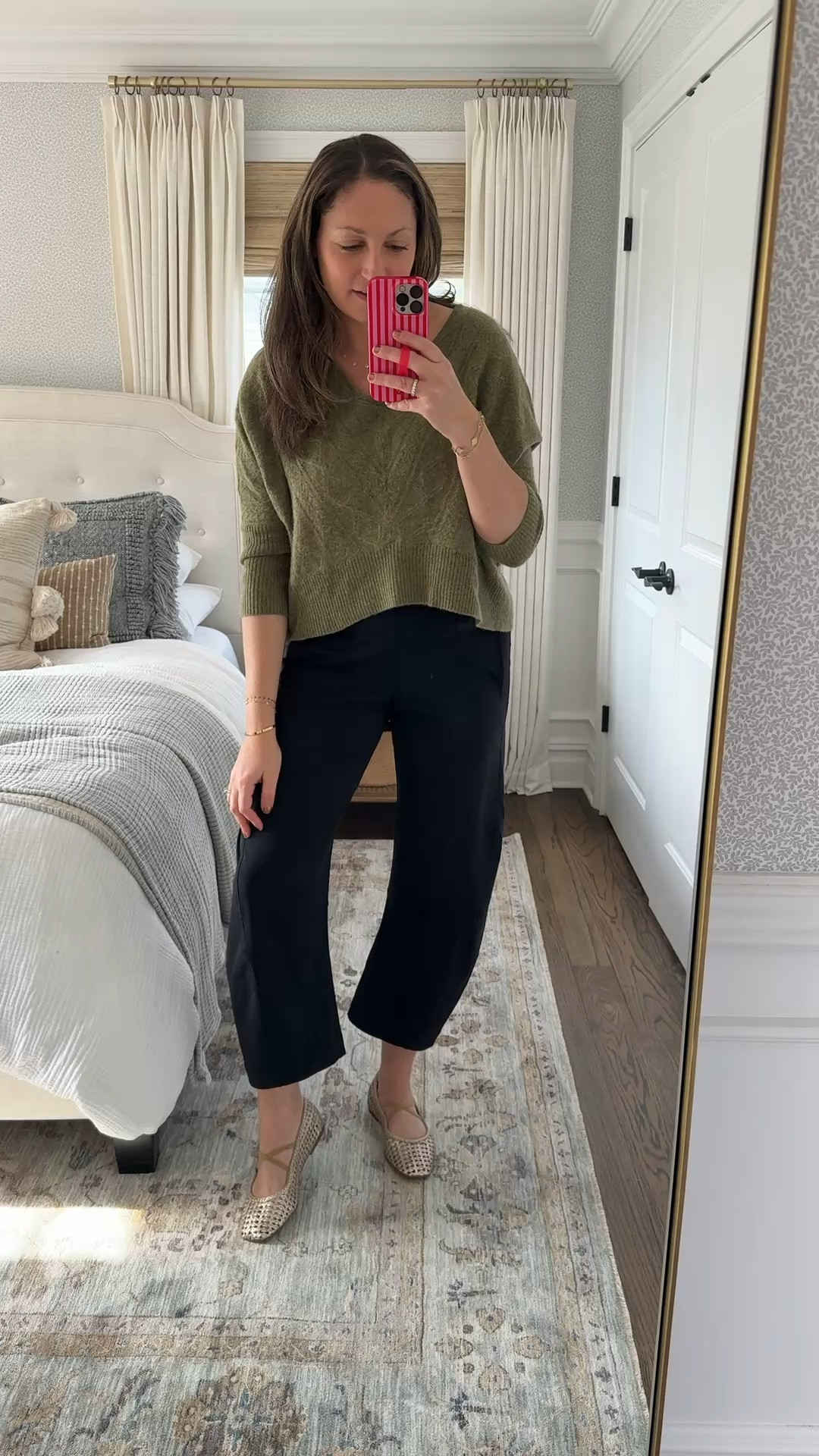 My favorite work pants from @Ruti are 20% off! So lightweight and comfortable, he perfect slim barrel leg. Size down one size — they are perfect!! 

#LTKSaleAlert #LTKWorkwear #LTKootd