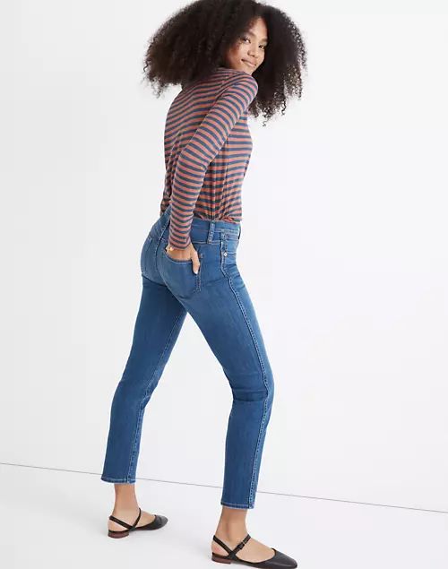 Mid-Rise Stovepipe Jeans in Leman Wash: TENCEL™ Denim Edition | Madewell