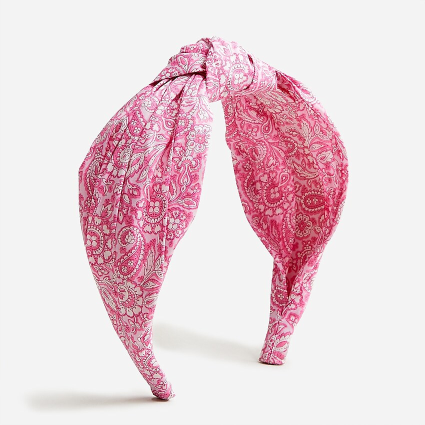 Knot headband in Liberty® fabrics | J. Crew US