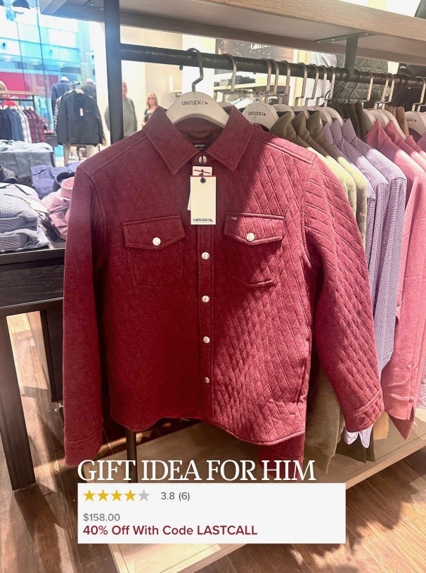 Cokes in multiple colors & selling out fast 

Gift for him | mens shirt | men’s outfits | gifts for him | shacket | sale find 

#LTKHoliday #LTKMens #LTKGiftGuide